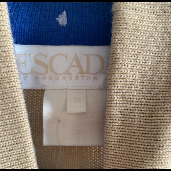 HOST PICK” Vintage Escada Sweater - Picture 4 of 4